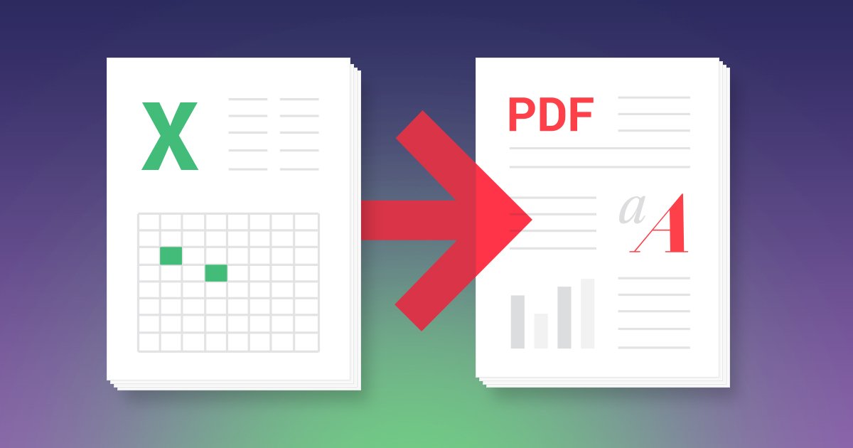 Convert Excel to PDF1